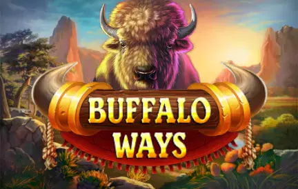 A rugged and majestic image of the game 'Buffalo Ways', showcasing the iconic American bison and the promise of thrilling gameplay.