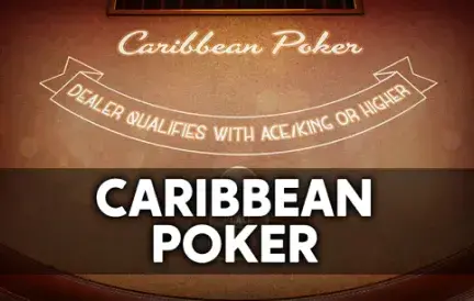 A vibrant and tropical image of the game 'Caribbean Poker', transporting players to the sun-drenched beaches and lush landscapes of the Caribbean.