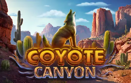 A rugged and adventurous image of the game 'Coyote Canyon', showcasing the vast and untamed desert landscapes as the game's backdrop.